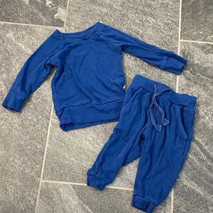 Kyte BABY Blue Sweatshirt & Joggers Set